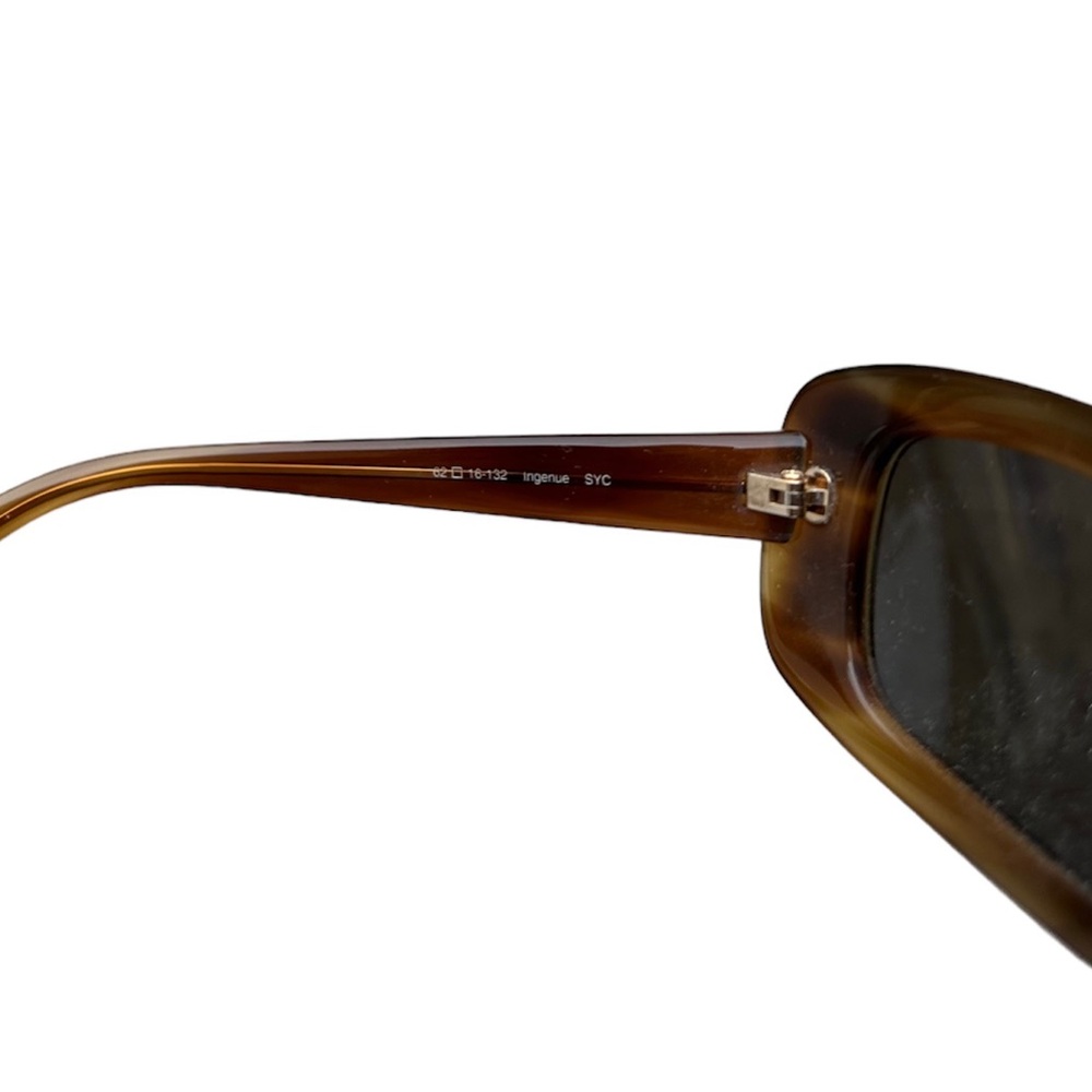 Oliver Peoples Rectangular Tortoiseshell Sunglass… - image 4